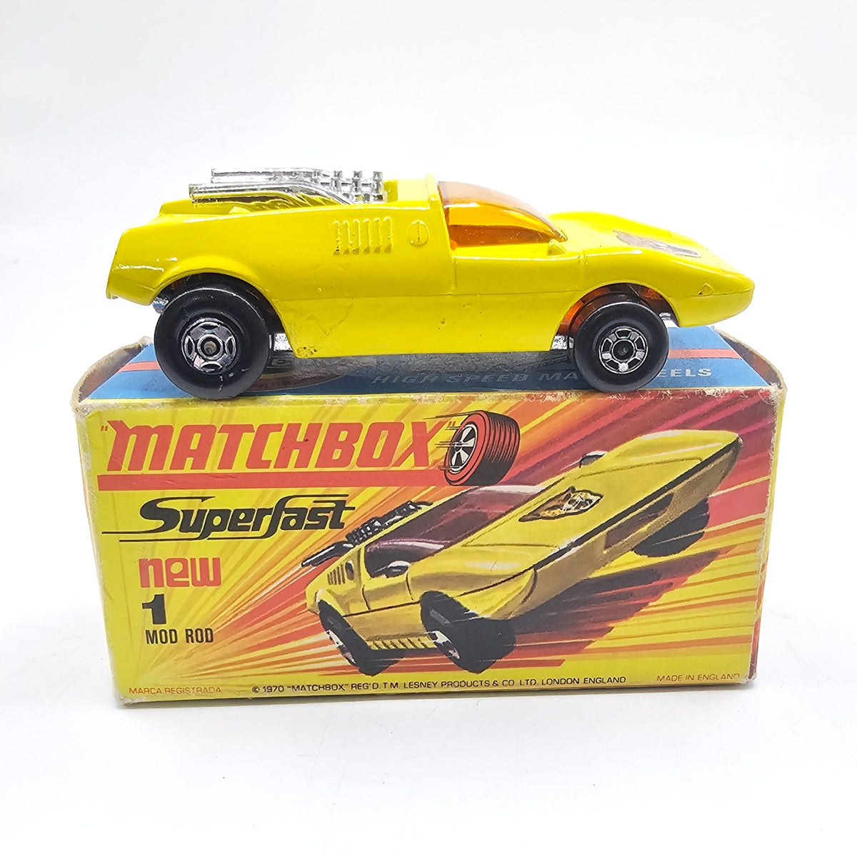 Matchbox - Mod Rod - 1971 *Original Box* – Top Collectibles
