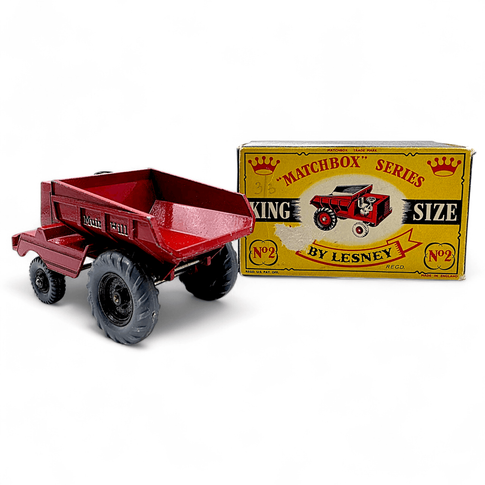 Matchbox - Muir - Hill Dumper - 1960 King Size Series *Original Box* - Top CollectiblesDiecastMatchbox