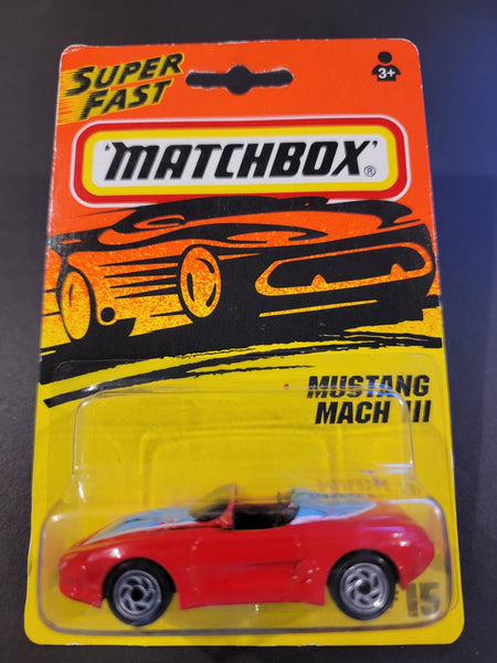 Matchbox - Mustang Mach III - 1995 - Top CollectiblesDiecastMatchbox