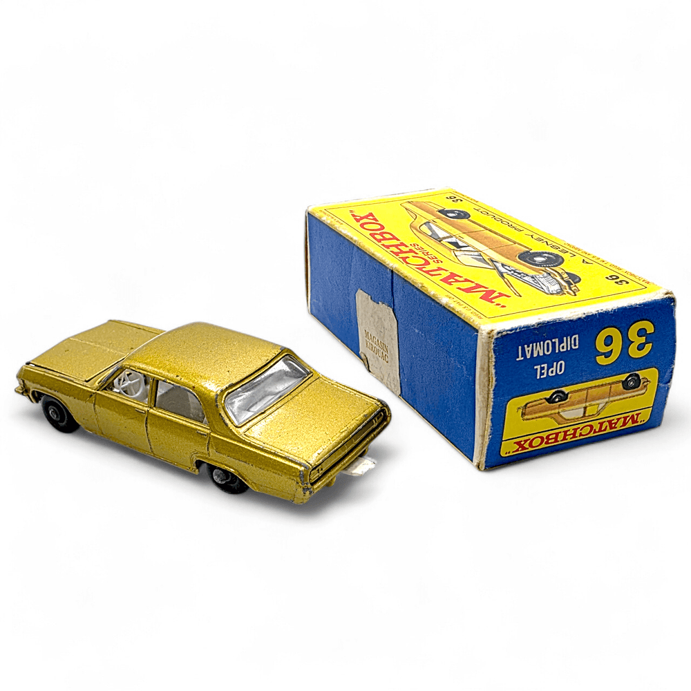 Matchbox - Opel Diplomat - 1966 *Original Box* - Top CollectiblesDiecastMatchbox