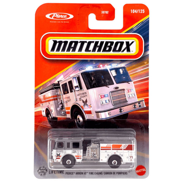 Matchbox - Pierce Arrow XT Fire Engine - 2025 - Top CollectiblesDiecastMatchbox
