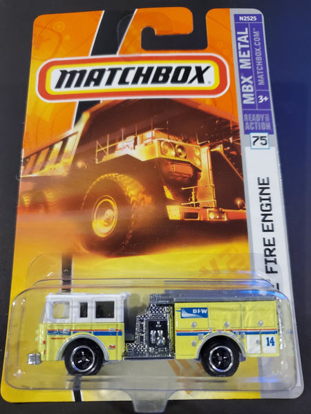 Matchbox - Pierce Dash Fire Engine - 2008 - Top CollectiblesDiecastMatchbox