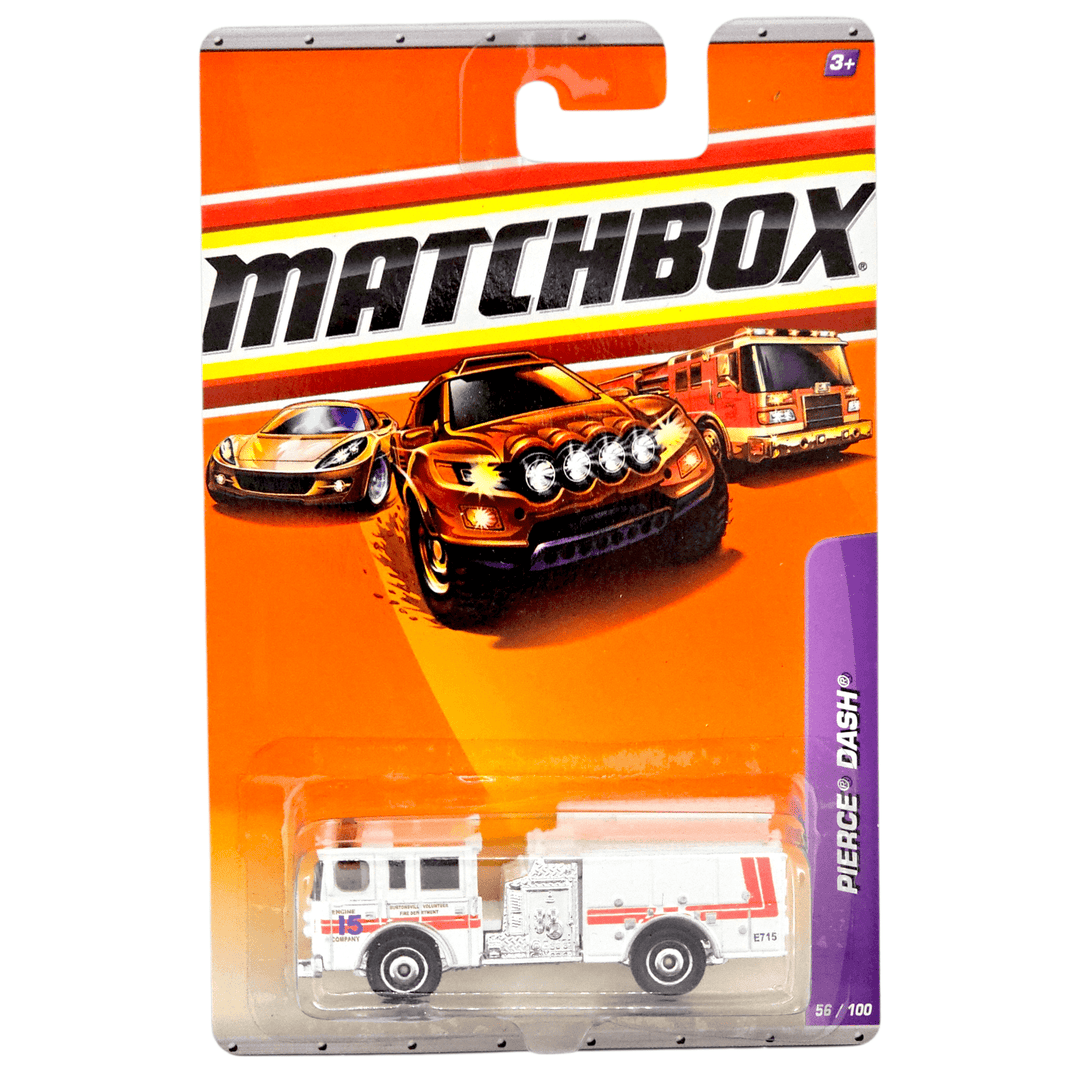 Matchbox - Pierce Dash Fire Engine - 2010 - Top CollectiblesDiecastMatchbox