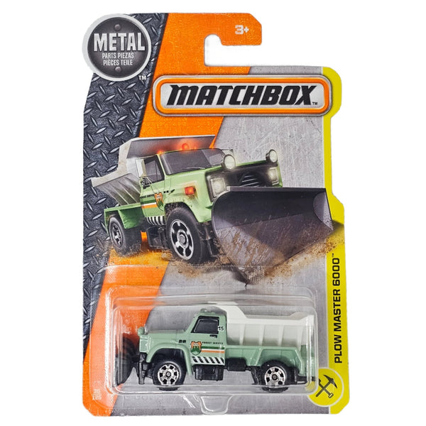 Matchbox - Plow Master 6000 - 2017 - Top CollectiblesDiecastMatchbox