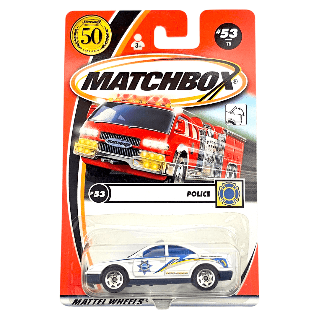 Matchbox - Police Car - 2002 - Top CollectiblesDiecastMatchbox