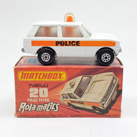 Matchbox - Police Patrol - 1975 Rola - Matics Series *Original Box* - Top CollectiblesDiecastMatchbox