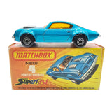 Matchbox - Pontiac Firebird - 1975 *Original Box* - Top CollectiblesDiecastMatchbox
