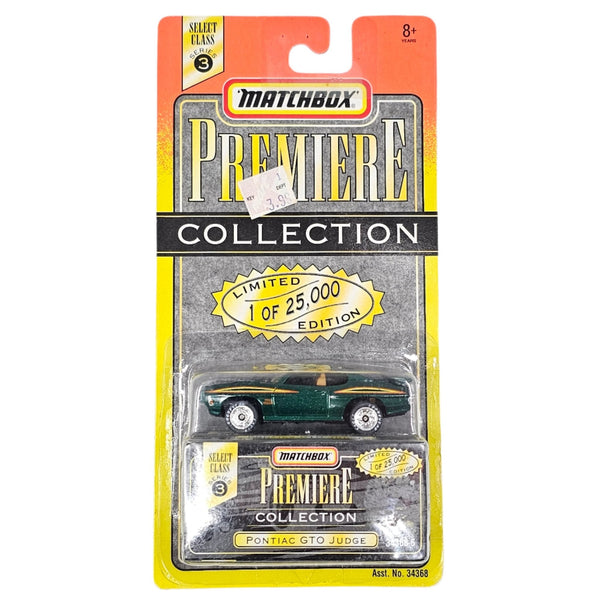 Matchbox - Pontiac GTO Judge - 1996 Premiere Collection Series - Top CollectiblesDiecastMatchbox