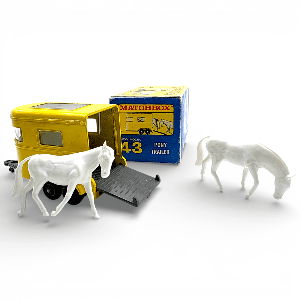 Matchbox - Pony Trailer - 1968 *Original Box* - Top CollectiblesDiecastMatchbox