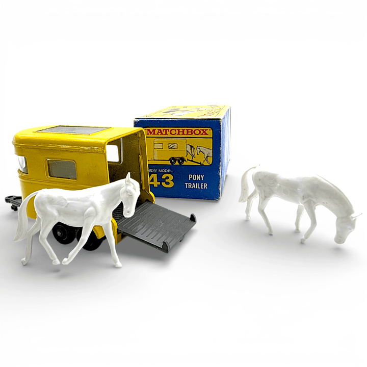 Matchbox - Pony Trailer - 1968 *Original Box* - Top CollectiblesDiecastMatchbox
