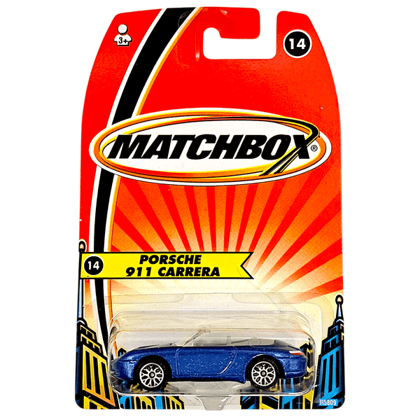 Matchbox - Porsche 911 Carrera Cabriolet - 2005 - Top CollectiblesDiecastMatchbox