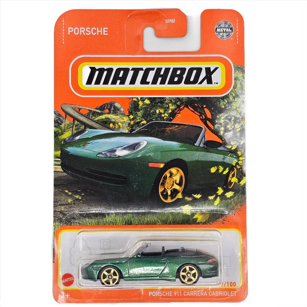 Matchbox - Porsche 911 Carrera Cabriolet - 2022 - Top CollectiblesDiecastMatchbox