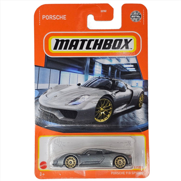 Matchbox - Porsche 918 Spyder - 2022 - Top CollectiblesDiecastMatchbox