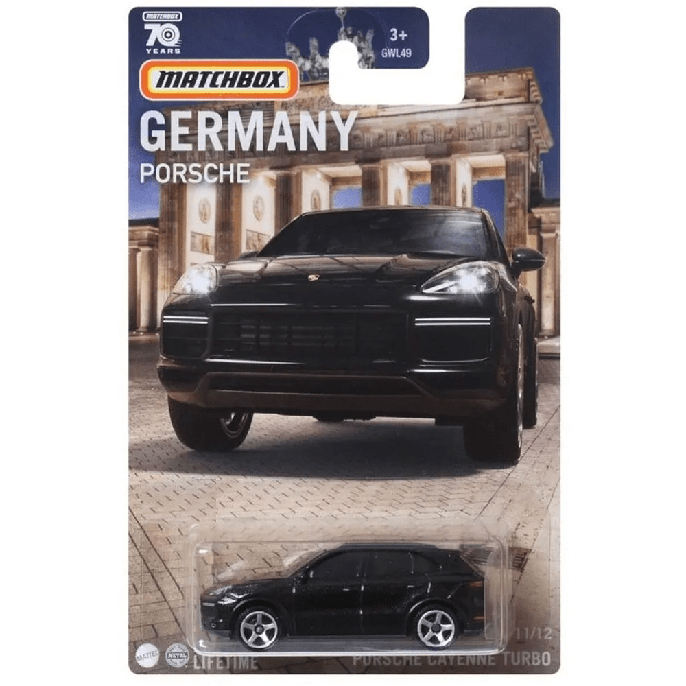 Matchbox - Porsche Cayenne Turbo - 2023 Germany Collection Series - Top CollectiblesDiecastMatchbox