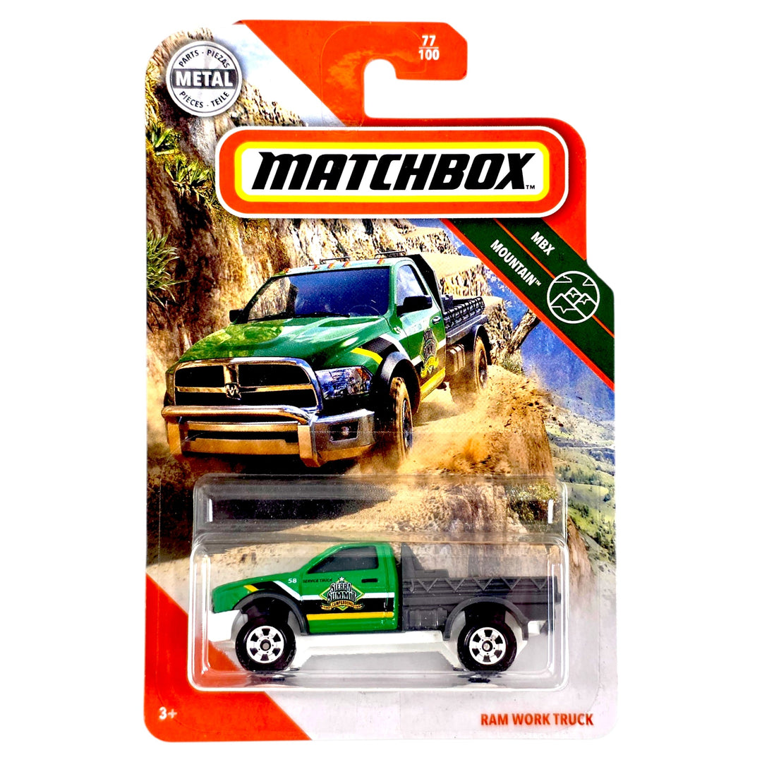 Matchbox - Ram Work Truck - 2020 - Top CollectiblesDiecastMatchbox