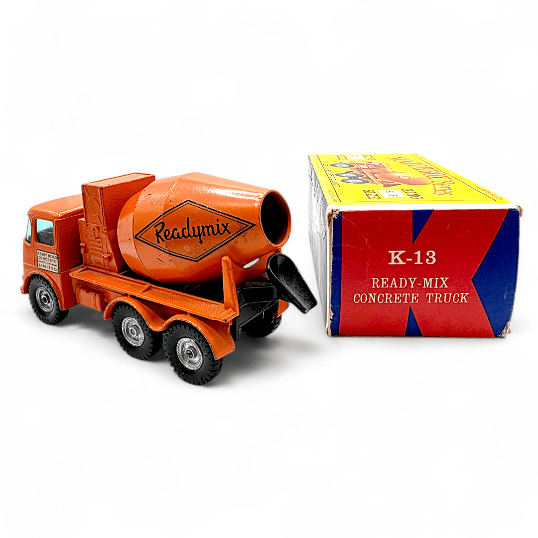 Matchbox - Ready - Mix Concrete Truck - 1963 King Size Series *Original Box* - Top CollectiblesDiecastMatchbox
