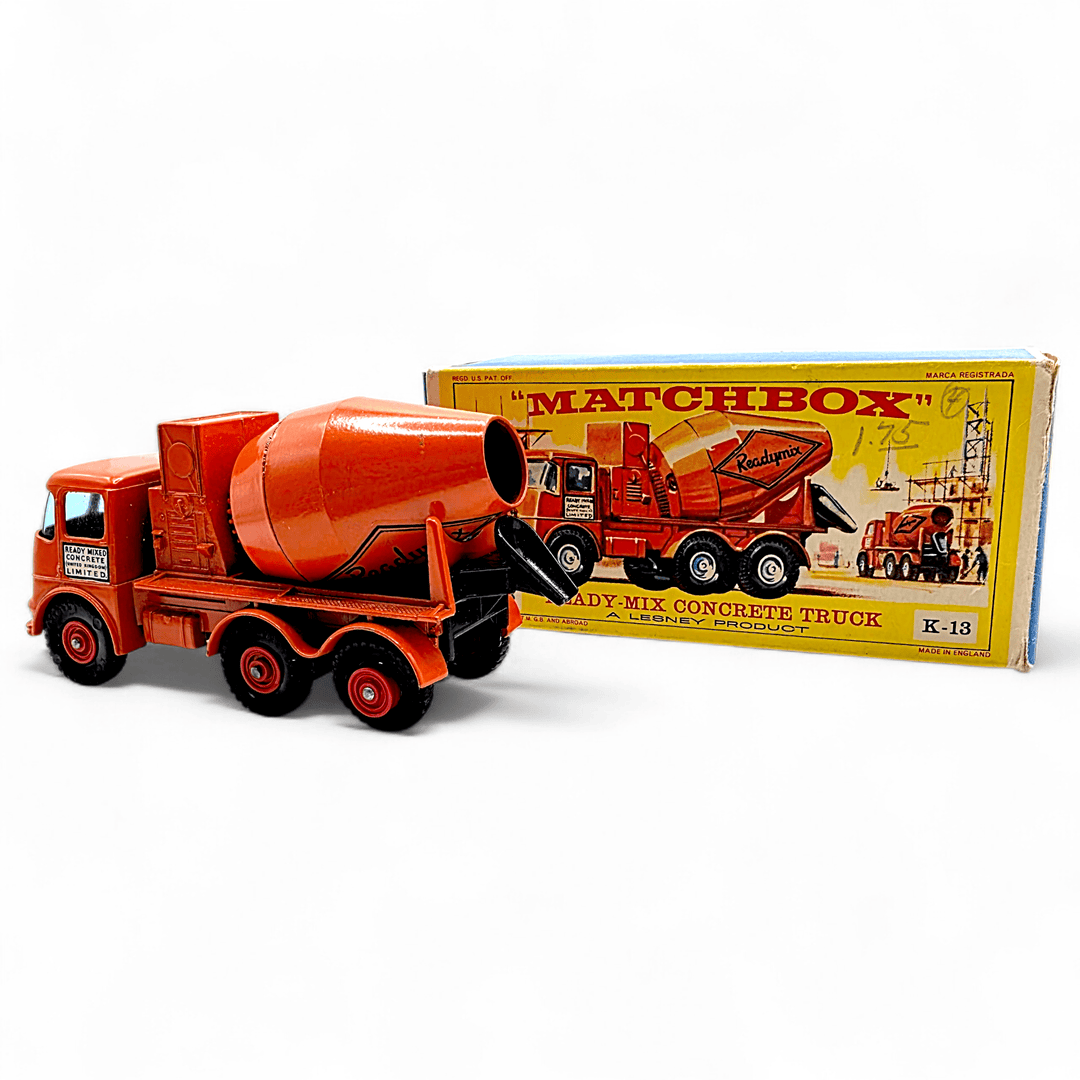 Matchbox - Ready - Mix Concrete Truck - 1967 King Size Series *Original Box* - Top CollectiblesDiecastMatchbox