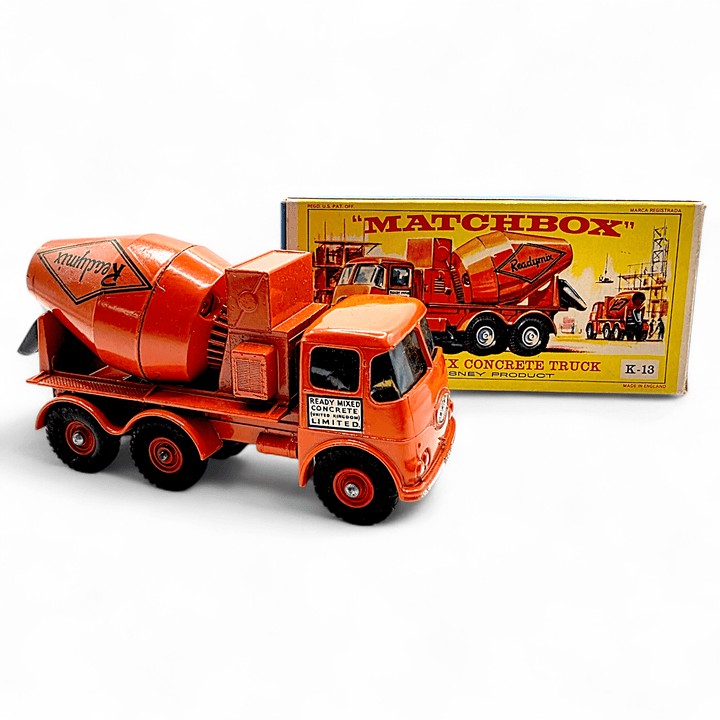 Matchbox - Ready - Mix Concrete Truck - 1967 King Size Series *Original Box* - Top CollectiblesDiecastMatchbox