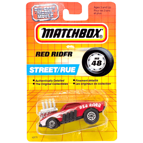Matchbox - Red Rider - 1992 *Canadian Card Variation* - Top CollectiblesDiecastMatchbox