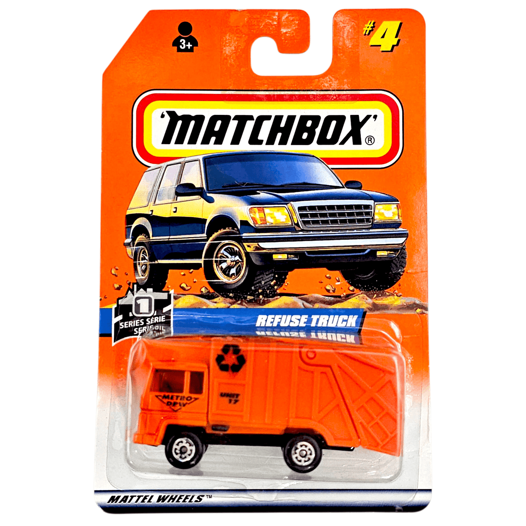 Matchbox - Refuse Truck - 1998 - Top CollectiblesDiecastMatchbox