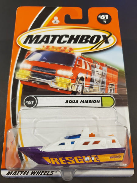 Matchbox - Rescue Boat - 2001 - Top CollectiblesDiecastMatchbox