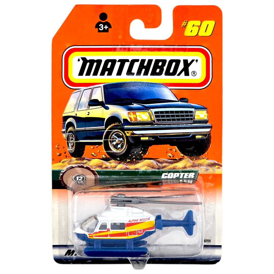 Matchbox - Rescue Chopper - 1999 - Top CollectiblesDiecastMatchbox