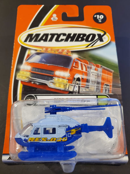 Matchbox - Rescue Chopper - 2001 - Top CollectiblesDiecastMatchbox