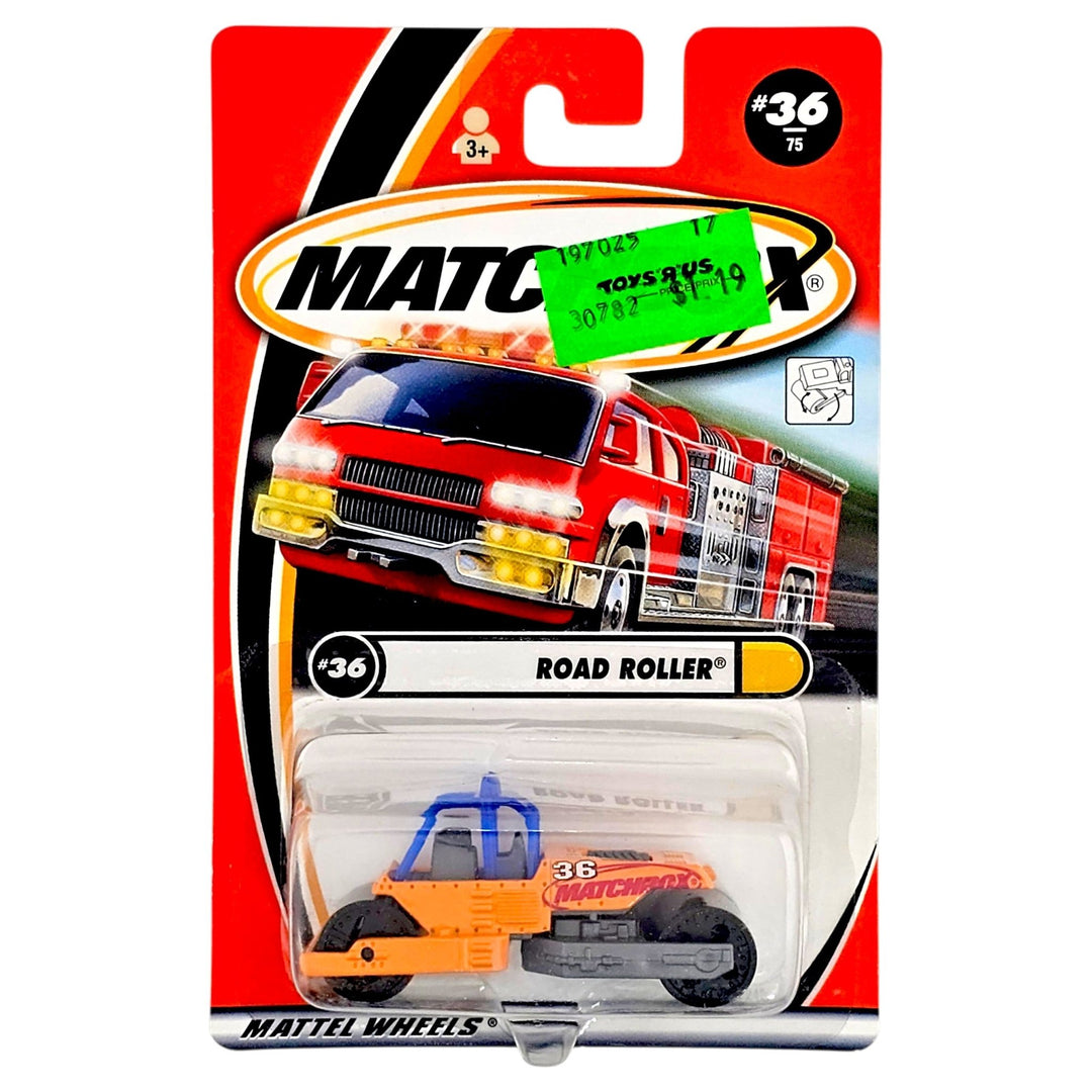 Matchbox - Road Roller (2000) - 2001 - Top CollectiblesDiecastMatchbox