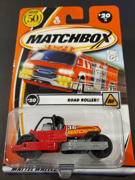 Matchbox - Road Roller (2000) - 2002 - Top CollectiblesDiecastMatchbox