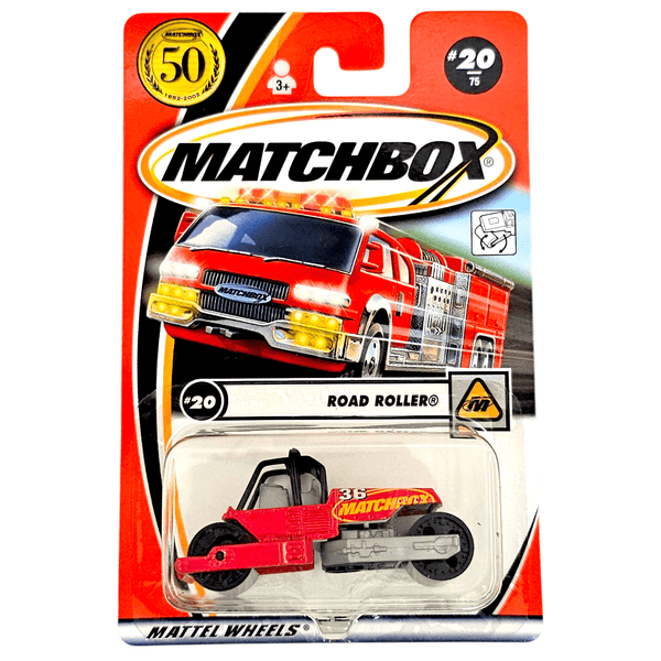 Matchbox - Road Roller (2000) - 2002 - Top CollectiblesDiecastMatchbox