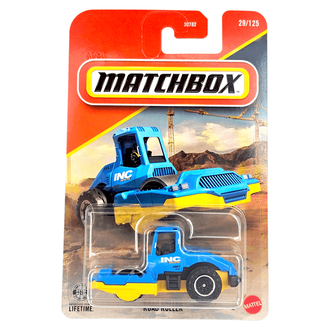 Matchbox - Road Roller - 2026 - Top CollectiblesDiecastMatchbox