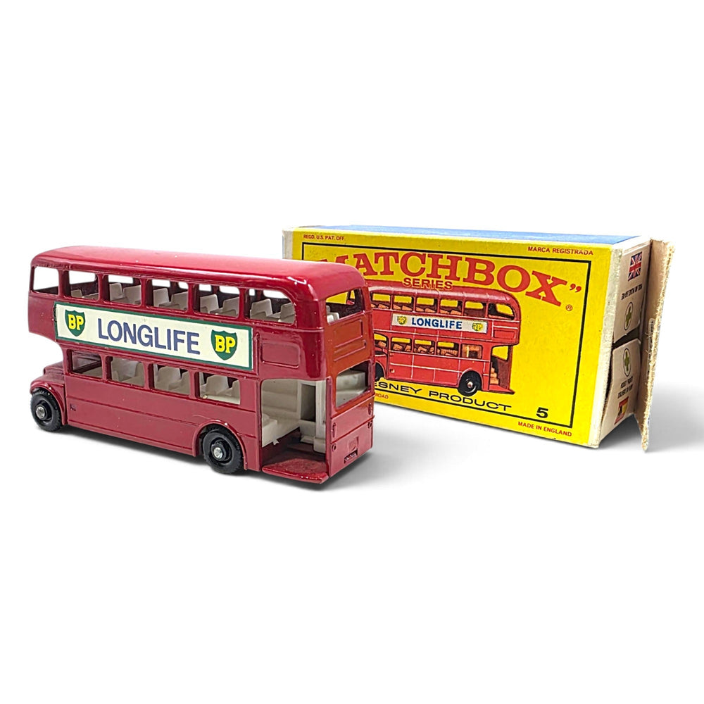 Matchbox - Routemaster Bus (London Bus) - 1966 *Original Box* - Top CollectiblesDiecastMatchbox