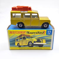 Matchbox - Safari Land Rover - 1970 *Original Box* - Top CollectiblesDiecastMatchbox