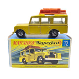Matchbox - Safari Land Rover - 1970 *Original Box* - Top CollectiblesDiecastMatchbox
