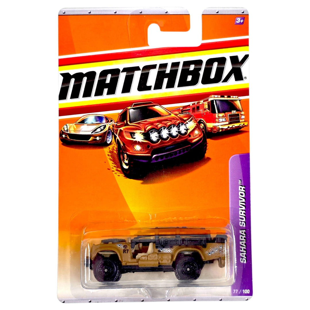 Matchbox - Sahara Survivor - 2009 *Card Variation* - Top CollectiblesDiecastMatchbox