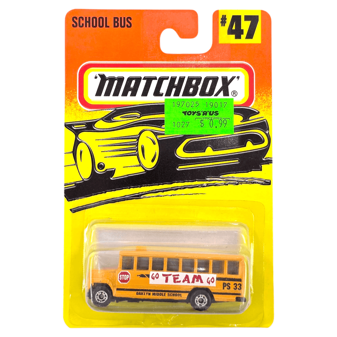 Matchbox - School Bus - 1997 - Top CollectiblesDiecastMatchbox