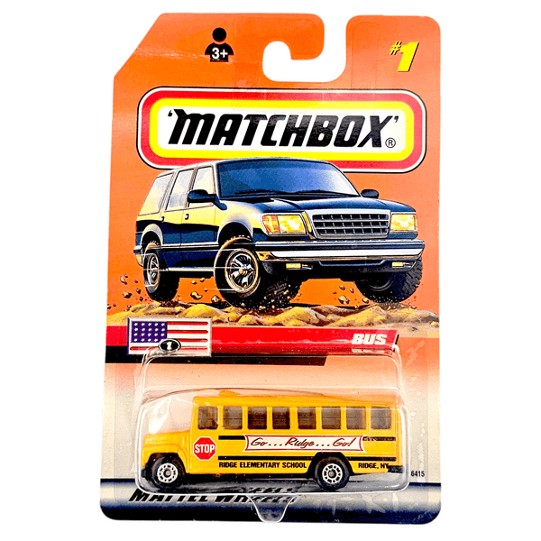 Matchbox - School Bus - 1999 - Top CollectiblesDiecastMatchbox