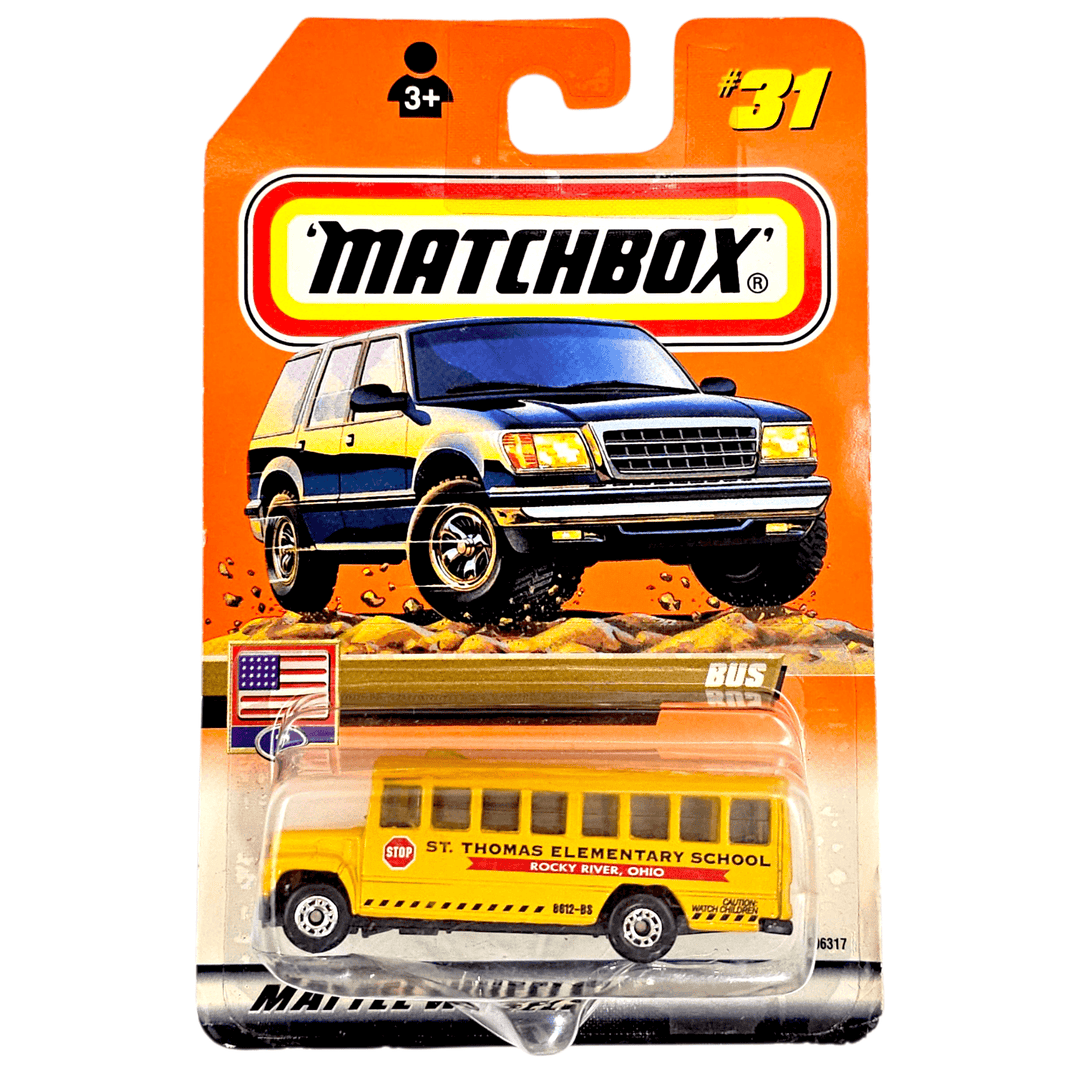Matchbox - School Bus - 2000 - Top CollectiblesDiecastMatchbox