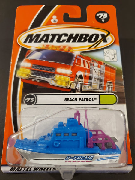 Matchbox - Sea Rescue Boat - 2001 - Top CollectiblesDiecastMatchbox