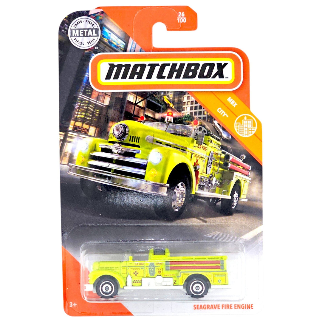 Matchbox - Seagrave Fire Engine - 2020 - Top CollectiblesDiecastMatchbox