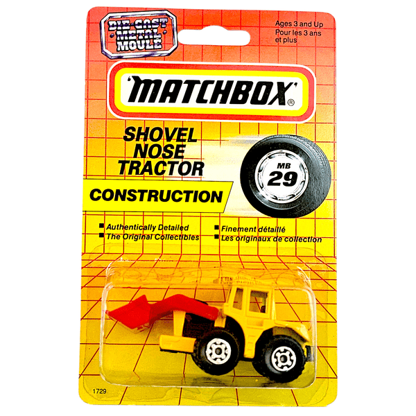 Matchbox - Shovel Nose Tractor - 1994 - Top CollectiblesDiecastMatchbox