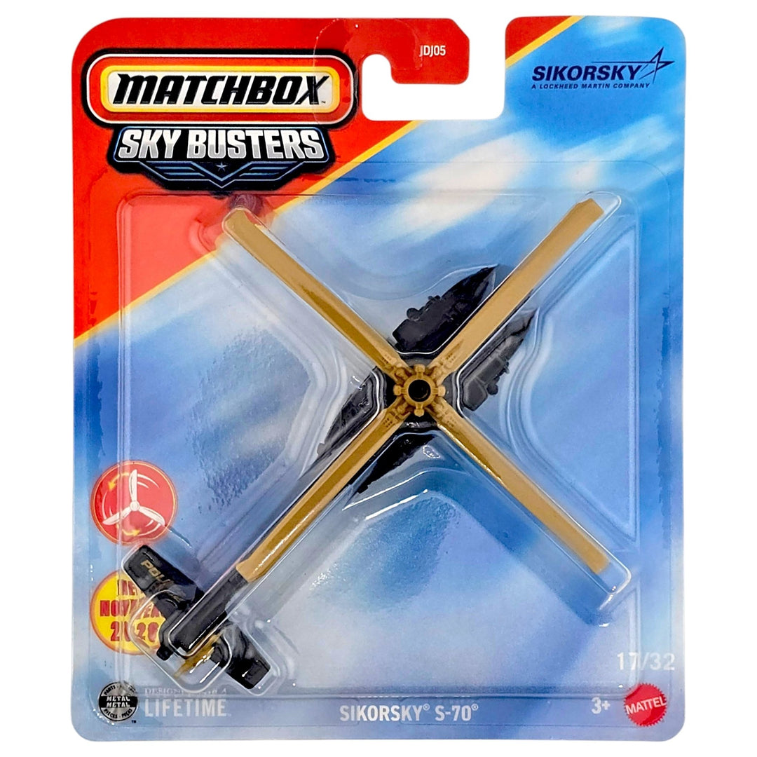Matchbox - Sikorsky S - 70 - 2026 Sky Busters Series - Top CollectiblesDiecastMatchbox