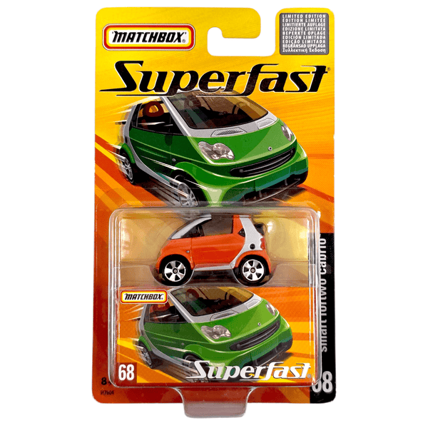 Matchbox - Smart Fortwo Cabrio - 2005 Superfast Series - Top CollectiblesDiecastMatchbox