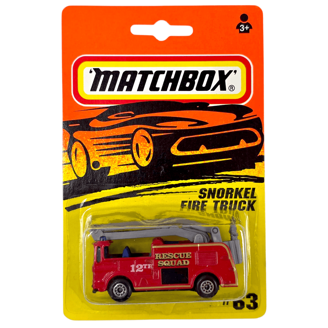 Matchbox - Snorkel Fire Engine - 1995 - Top CollectiblesDiecastMatchbox