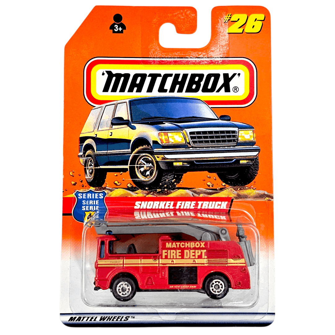 Matchbox - Snorkel Fire Engine - 1998 - Top CollectiblesDiecastMatchbox