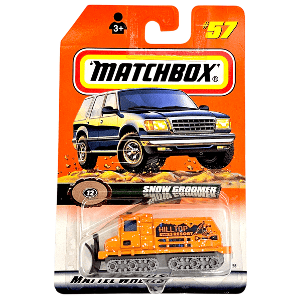 Matchbox - Snow Groomer - 1999 - Top CollectiblesDiecastMatchbox