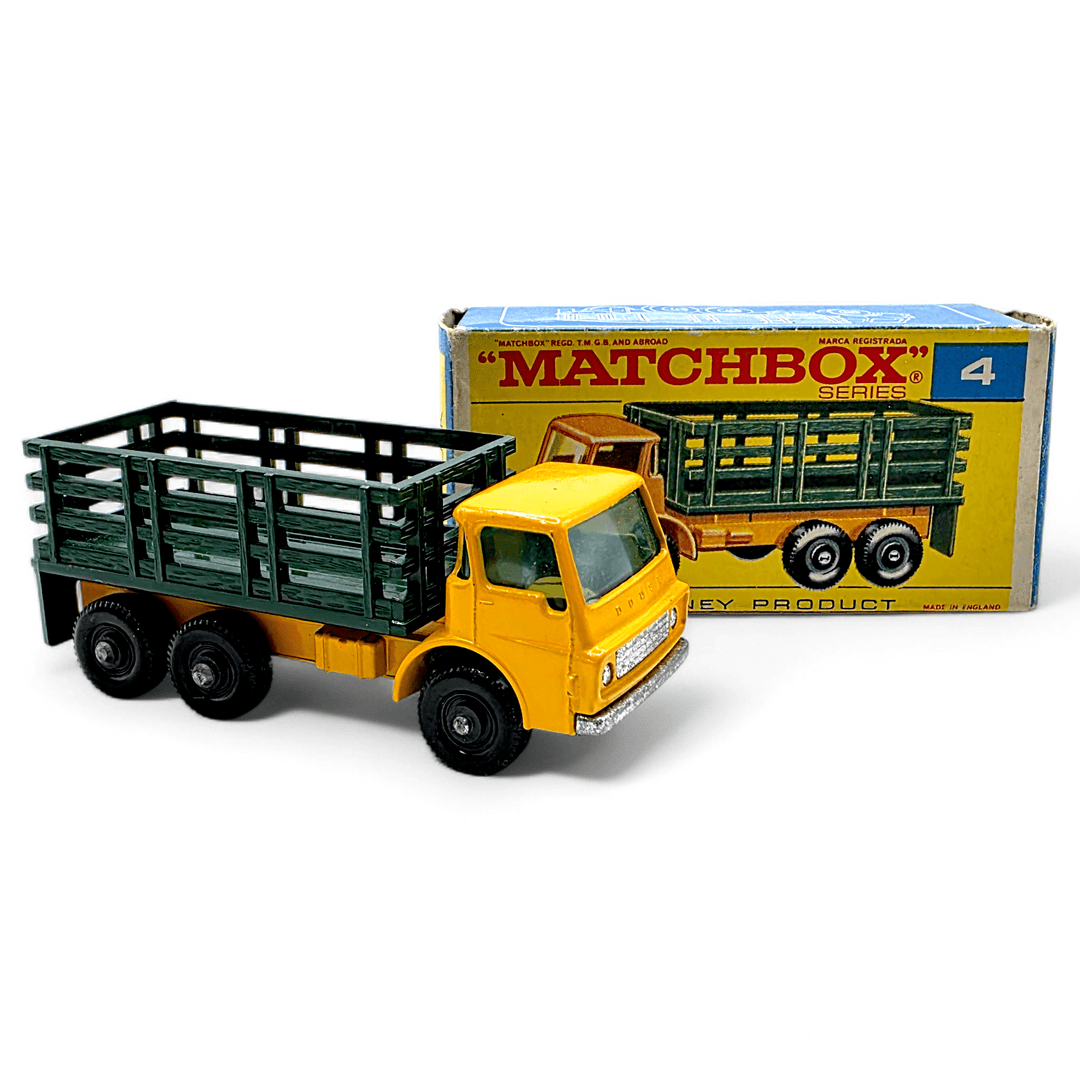 Matchbox - Stake Truck - 1968 *Original Box* - Top CollectiblesDiecastMatchbox