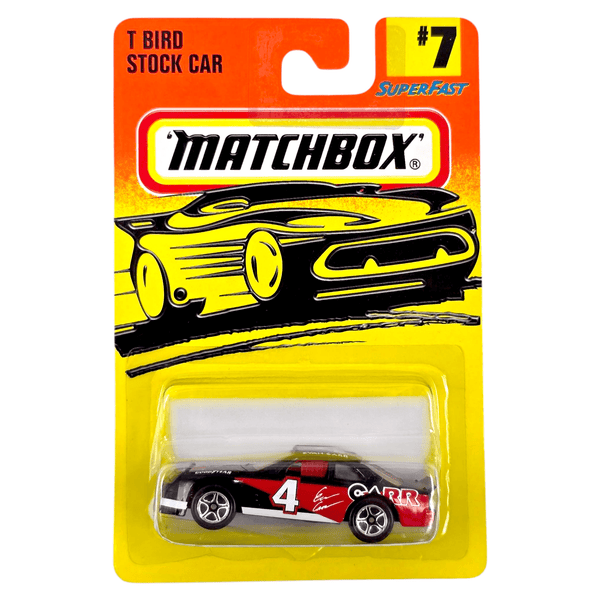 Matchbox - T - Bird Stock Car - 1997 - Top CollectiblesDiecastMatchbox