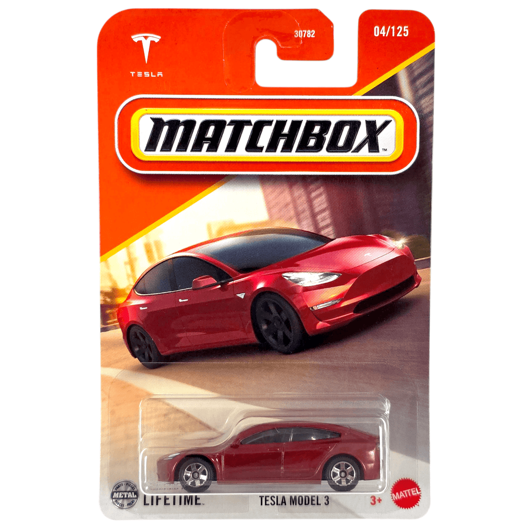 Matchbox - Tesla Model 3 - 2025 - Top CollectiblesDiecastMatchbox