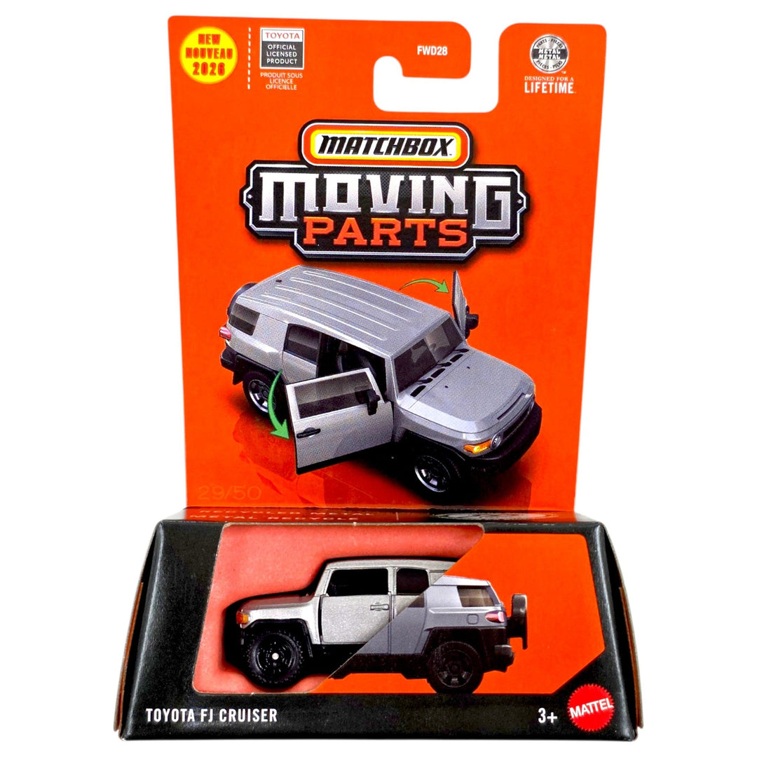 Matchbox - Toyota FJ Cruiser - 2026 Moving Parts Series - Top CollectiblesDiecastMatchbox